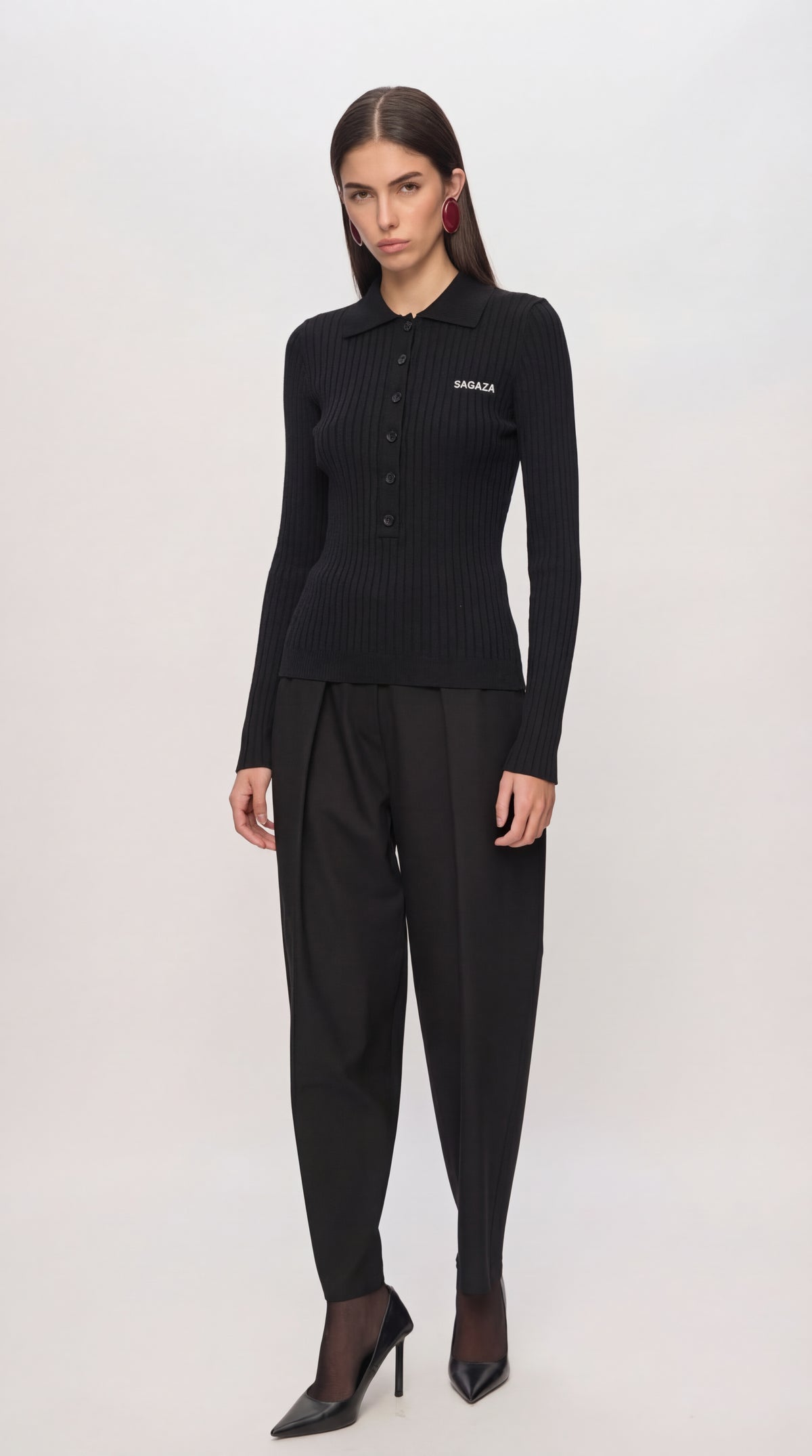 Brownie Knitwear in Black