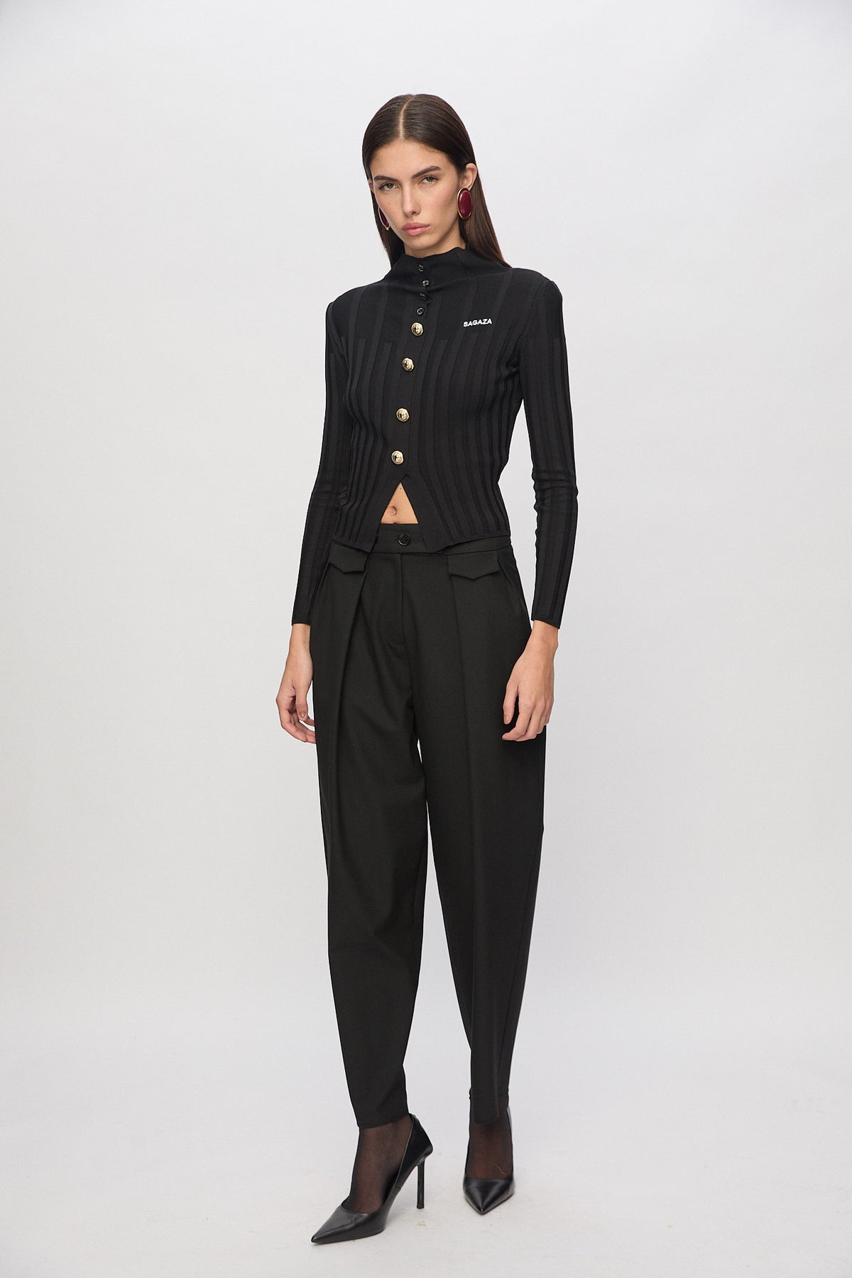 Emma Knitwear in Black
