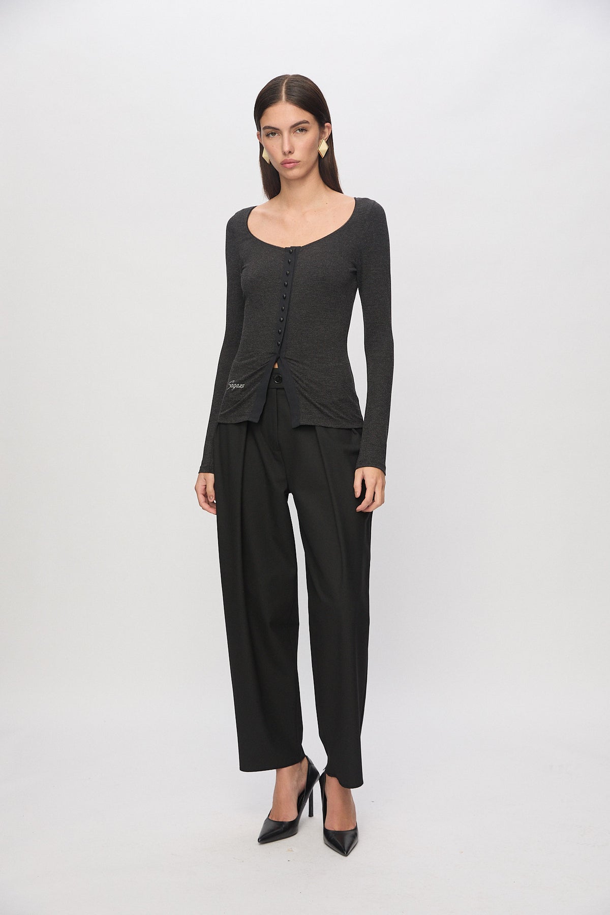 Leonora Knitwear in Black